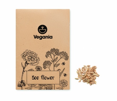 Logo trade promotional items image of: Flowers mix seeds in envelope
