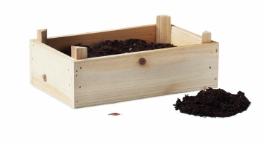 Logotrade corporate gift image of: Strawberry kit in wooden crate