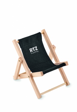 Logotrade promotional gift picture of: Deckchair-shaped phone stand