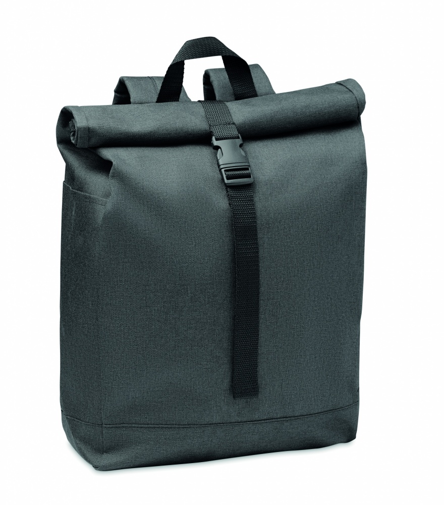 Logotrade promotional item image of: 600D RPET 2 tone backpack