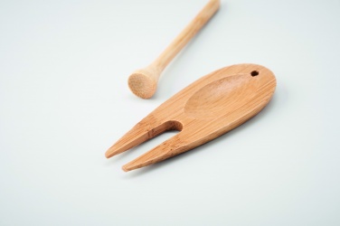 Logo trade promotional gifts image of: Bamboo golf divot tool