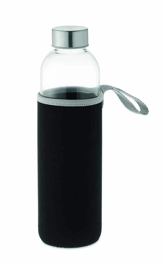 Logotrade advertising product image of: Glass bottle in pouch 750ml