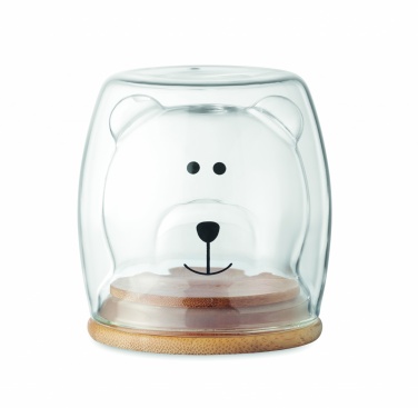 Logotrade promotional product picture of: Double wall borosilicate mug