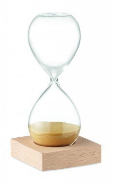 Logo trade promotional item photo of: 5 minute sand hourglass