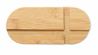 Logotrade promotional giveaways photo of: Bamboo tablet/smartphone stand