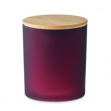 Logo trade promotional items image of: Plant based wax candle 280 gr