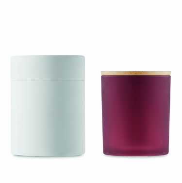 Logotrade promotional merchandise photo of: Plant based wax candle 280 gr