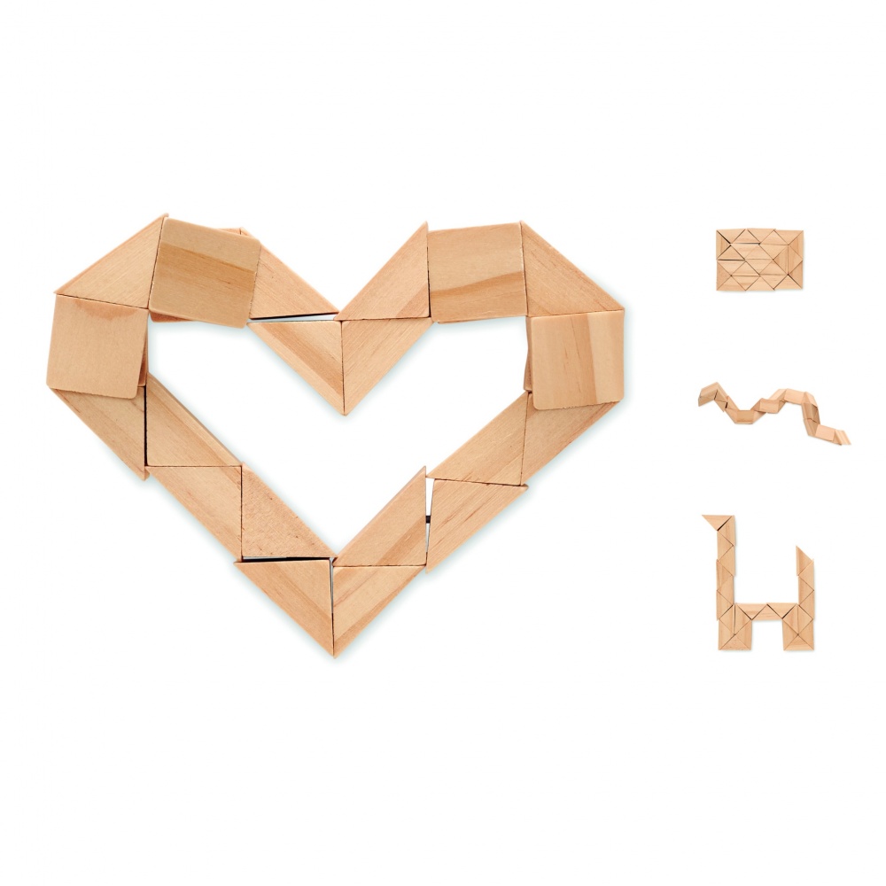 Logotrade promotional items photo of: Wooden puzzle/brain teaser