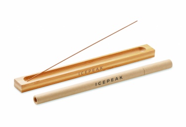 Logo trade promotional gift photo of: Incense set in bamboo