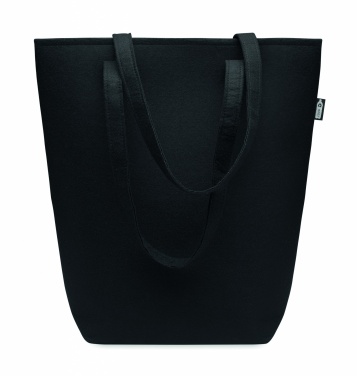 Logo trade promotional merchandise picture of: RPET felt event/shopping bag