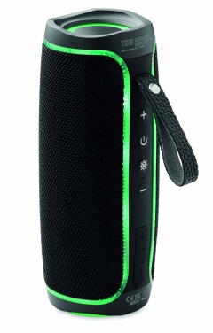 Logo trade promotional merchandise image of: 2x5 LED Wireless speaker IPX4