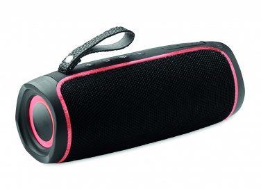 Logo trade promotional giveaways picture of: 2x5 LED Wireless speaker IPX4