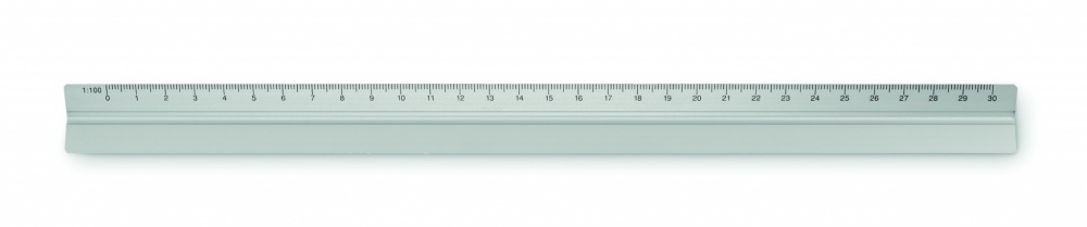 Logotrade promotional gift picture of: 30cm Ruler in aluminium