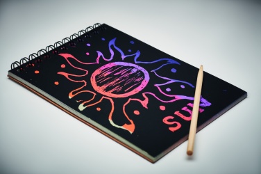 Logotrade business gifts photo of: Scratching paper notebook