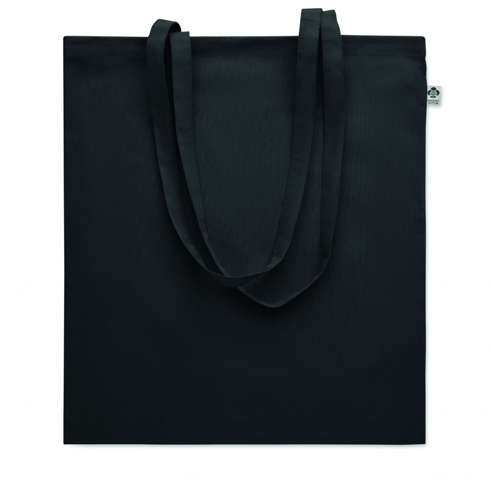 Logo trade promotional merchandise photo of: Organic Cotton shopping bag