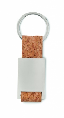 Logo trade business gift photo of: Key ring with cork webbing Kerava