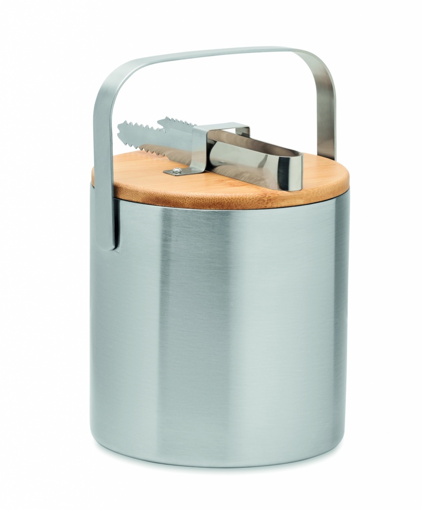 Logo trade promotional merchandise photo of: Double walled 1.2L Ice bucket