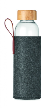 Logo trade promotional merchandise picture of: Glass bottle 500 ml