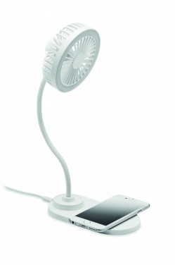 Logotrade corporate gifts photo of: Desktop charger fan with light