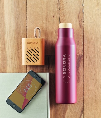 Logotrade advertising product image of: 3W Bamboo wireless speaker