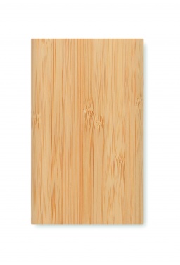 Logotrade business gift image of: 4000 mAh Bamboo power bank