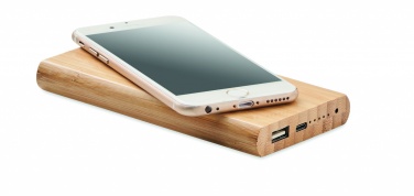 Logotrade promotional item image of: 6000 mAh Bamboo power bank