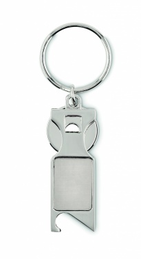 Logotrade promotional giveaway image of: Euro Token key ring Porvoo