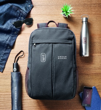 Logotrade promotional giveaway picture of: Laptop backpack in canvas