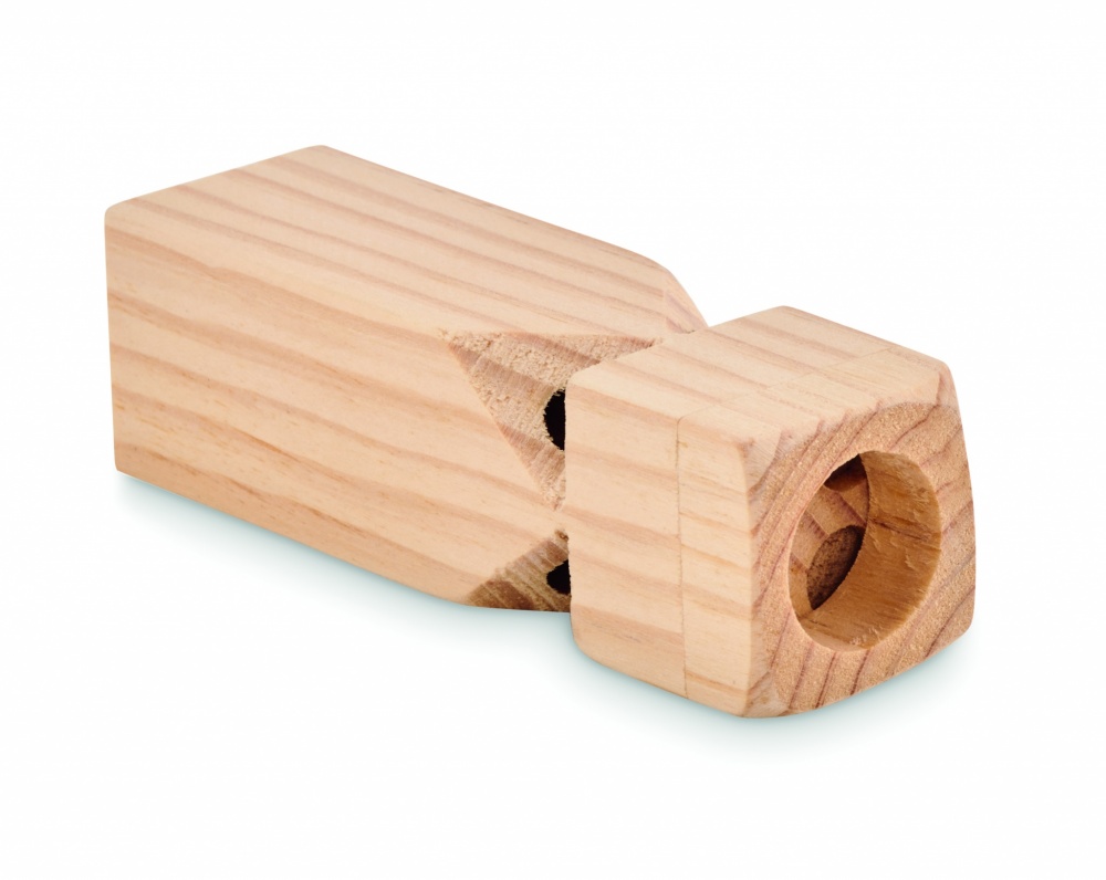 Logotrade advertising product image of: Wooden train whistle