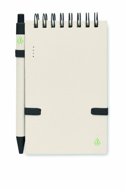 Logotrade promotional giveaway picture of: A6 milk carton notebook set