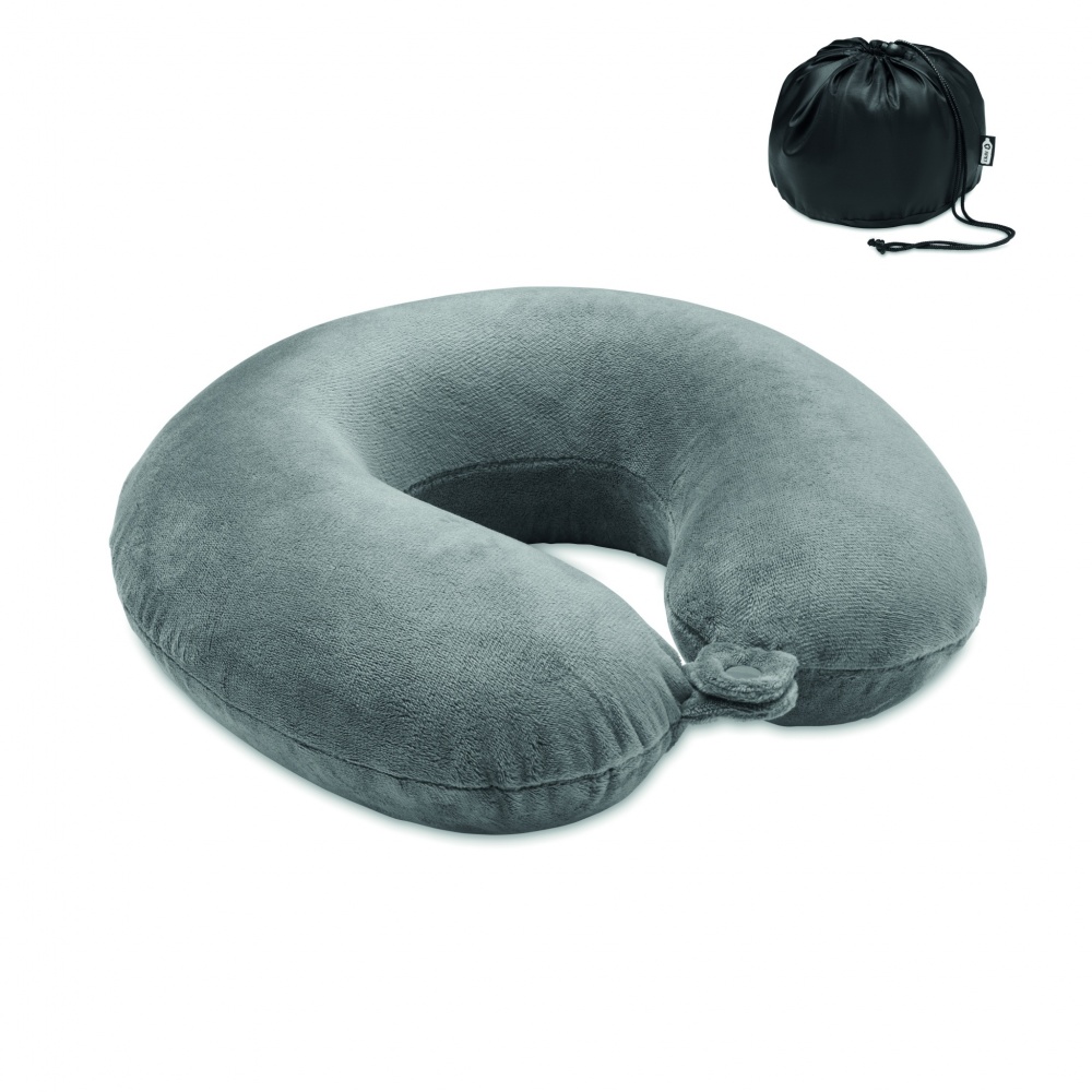 Logotrade corporate gift image of: Travel Pillow in 210D RPET