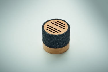 Logotrade promotional giveaways photo of: Bamboo RPET wireless speaker