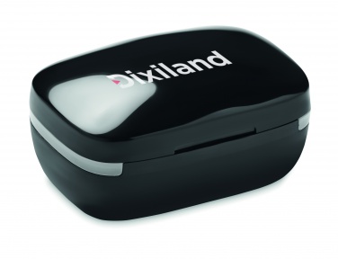 Logo trade corporate gifts image of: TWS earbuds with charging case