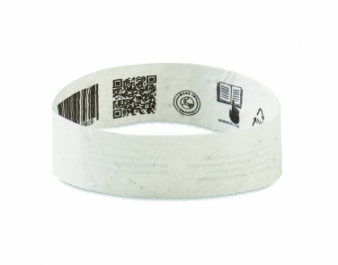Logo trade promotional item photo of: Sheet of seed paper wristbands