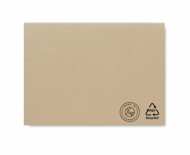 Logo trade promotional products picture of: Recycled paper memo set
