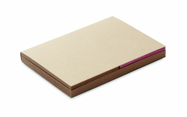 Logotrade promotional merchandise picture of: Recycled paper memo set