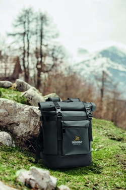 Logotrade promotional giveaway picture of: Rolltop backpack 50C tarpaulin