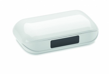 Logo trade business gifts image of: Recycled ABS TWS earbuds