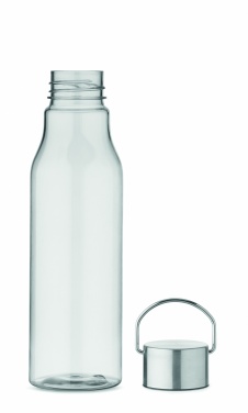 Logo trade promotional products image of: RPET bottle with PP lid 600 ml