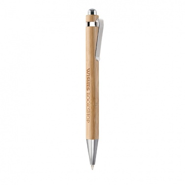Logotrade promotional giveaways photo of: Bamboo automatic ball pen