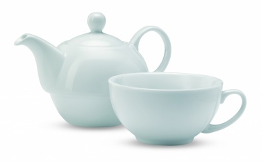 Logo trade promotional items image of: Teapot and cup set 400 ml
