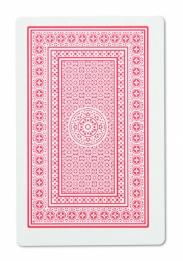 Logo trade promotional giveaways image of: Playing cards in tin box