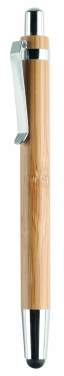 Logotrade promotional merchandise image of: Ball pen in ABS and bamboo