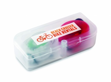 Logotrade promotional merchandise image of: 2 bicycle lights in PP box