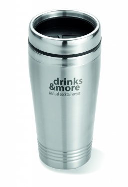 Logotrade promotional giveaway picture of: Double wall travel cup 400ml
