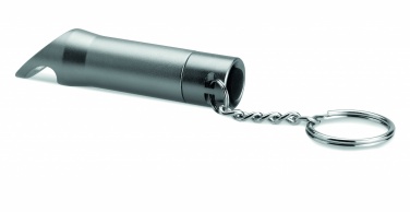 Logotrade promotional merchandise photo of: Metal torch key ring Ylivieska