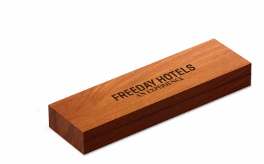 Logo trade promotional products image of: Laser pointer in wooden box
