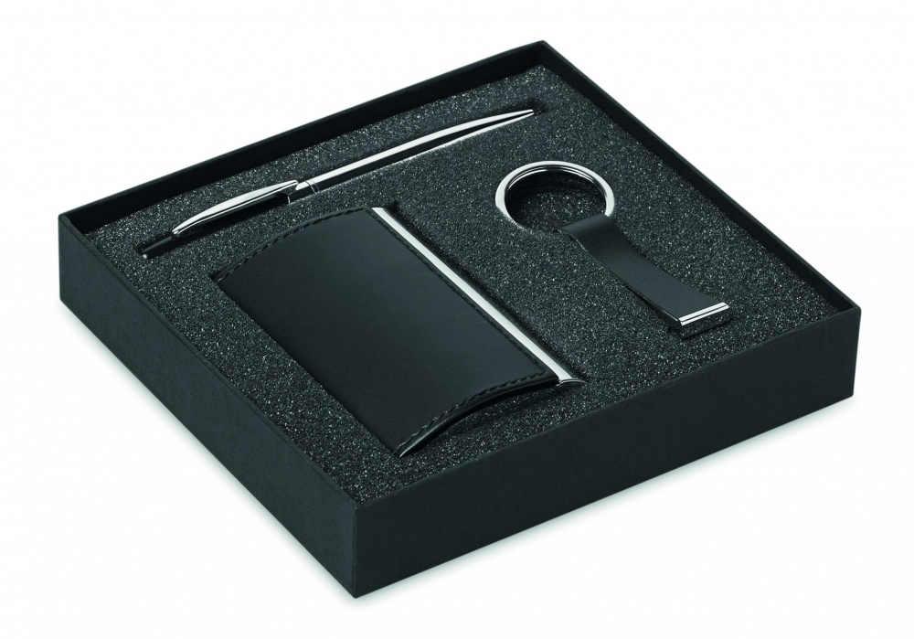 Logo trade promotional giveaway photo of: Business gift set