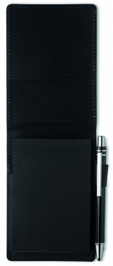 Logotrade promotional merchandise image of: A7 notepad in PU pouch w/pen