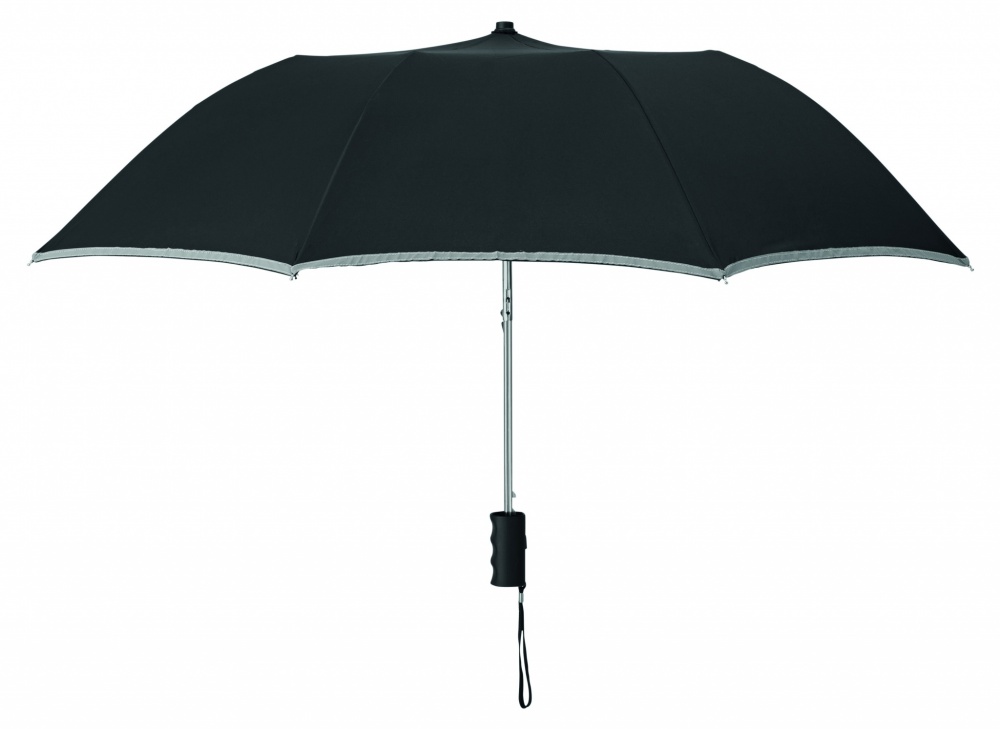Logo trade promotional merchandise photo of: 21 inch 2 fold umbrella